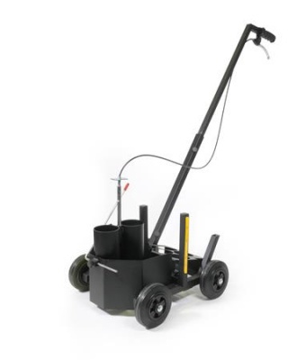 Padlójelölő kocsi, festékszóróhoz, DURABLE "Duraline® EasyTrack"
