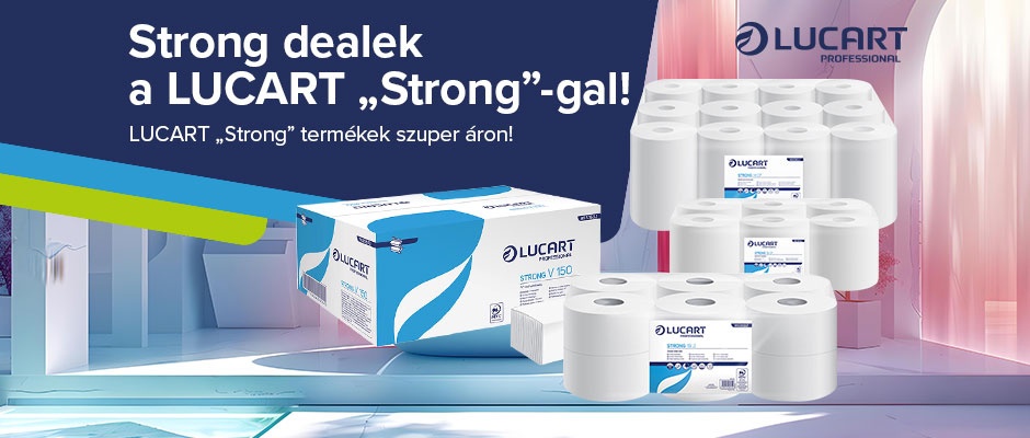 Strong dealek a LUCART „Strong”-gal!
